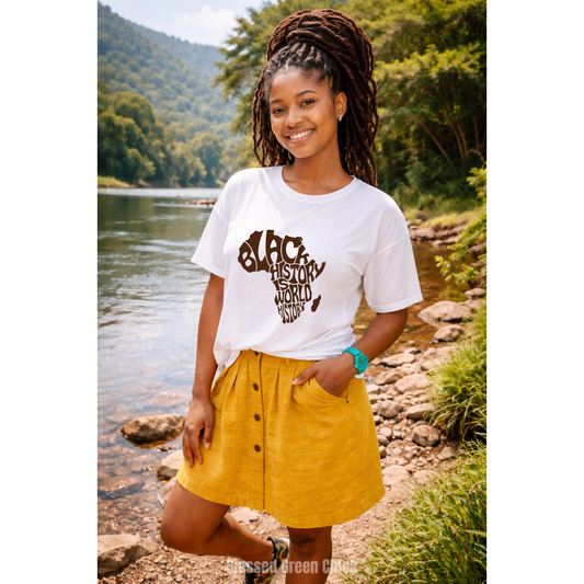 Black History Is World History Tee