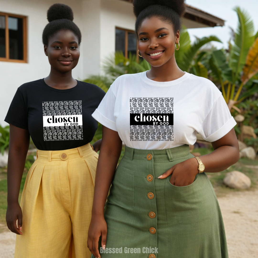 Chosen By God African Tribal Print