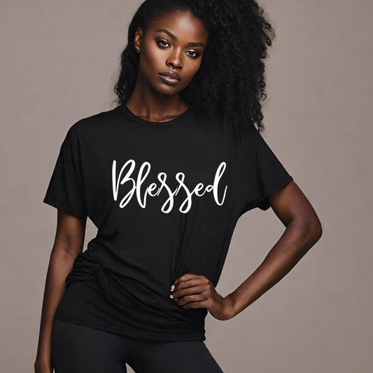 Signature I Am Blessed Tee