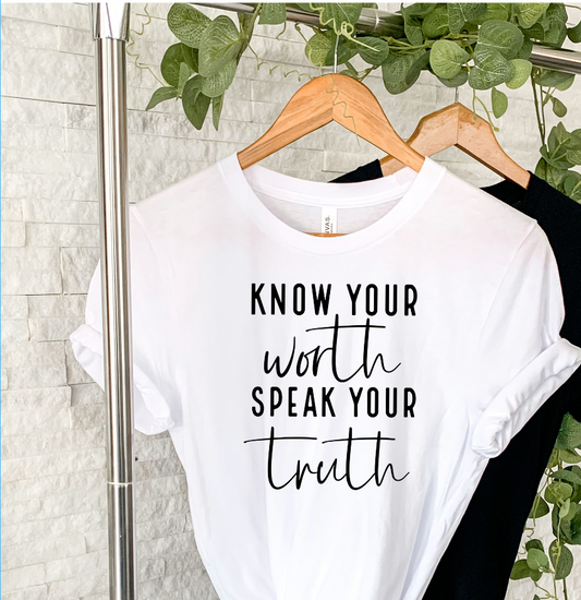 Know Your Worth Tee