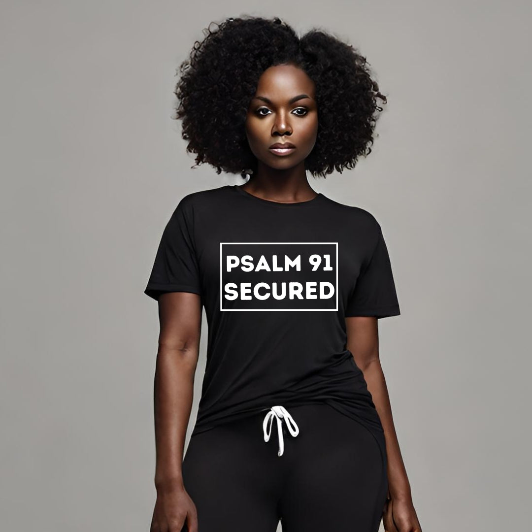 Psalm 91 Secured Tee