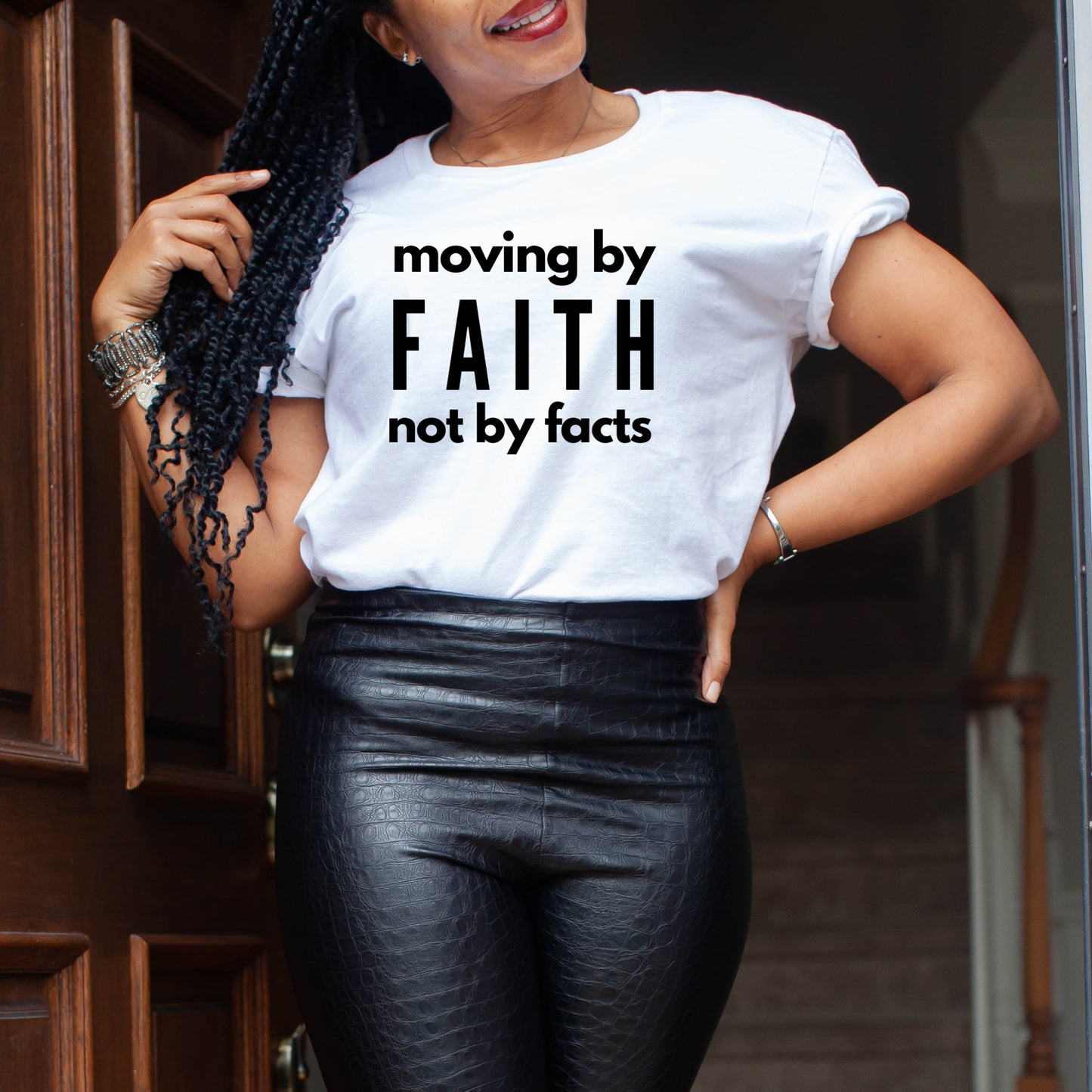 Moving By Faith Tee